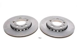 Диск тормозной (передний) (к-кт 2шт) Skoda Octavia/Fabia/VW Polo 99- (239x18) (с покрыт.) (вент.)