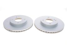 Диск гальмівний (передній) (к-кт 2шт) Ford Fiesta 08- (258x23) (з покриттям) (вентильований) Диск гальмівний (передній) (к-кт 2шт) Ford Fiesta 08- (258x23) (з покриттям) (вентильований)