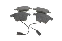 Колодки тормозные (передние) Audi A6 97-05 (+ датчик) (Continental)