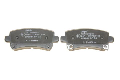 Тормозные колодки задние Insignia 08-, Chevrolet Malibu 12-, Saab OPEL