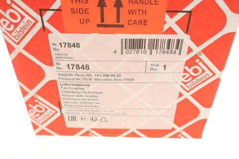 Муфта вентилятора MB E-class (W124)/C-class (W202) M111 Муфта вентилятора MB E-class (W124)/C-class (W202) M111