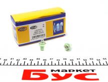 Автолампа 12V 2W BX8.5d (в щиток приладів/зелена) (PBX5 2W 12V)