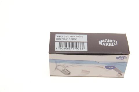 MAGNETI MARELLI T4W 24V4W Автолампа