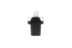 Автолампа PB5 12V 1.2W BAX10d/B8.5d Standard (в щиток приладів/черна) (PB5 1,2W 12V)