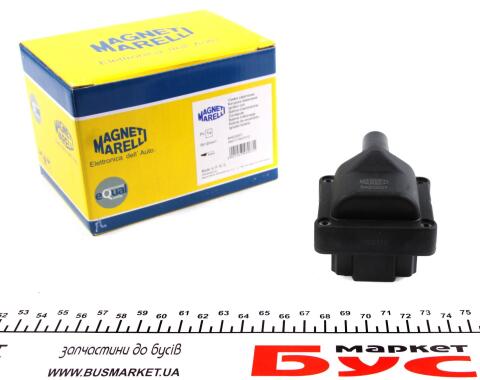 MAGNETI MARELLI Катушка зажигания (без коммутатора) AUDI 80/100: 1,6-2,3 VW Golf 3/4, Passat, Polo SKODA SEAT