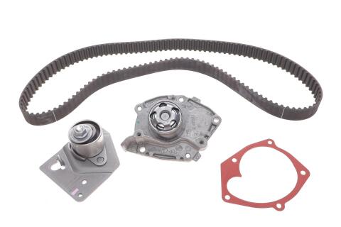 Комплект натягувач + ремінь ГРМ + помпа Renault Megane II / Scenic II / Laguna II 1.9dCi (133 зубців) Комплект натягувач + ремінь ГРМ + помпа Renault Megane II / Scenic II / Laguna II 1.9dCi (133 зубців)