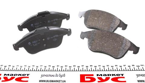 Колодки гальмівні (передні) Renault Megane III/Laguna III 07- (Ate - Teves) Колодки гальмівні (передні) Renault Megane III/Laguna III 07- (Ate - Teves)