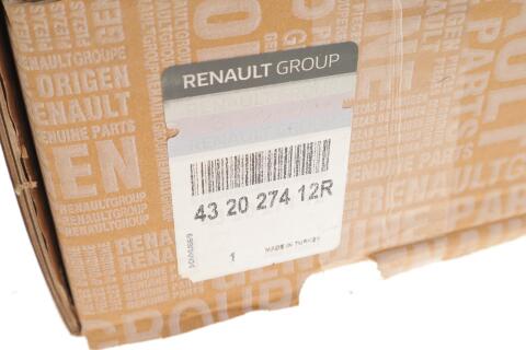 Диск гальмівний (задній) Renault Megane IV 15- (260x8) (+ABS) з підшипником Диск гальмівний (задній) Renault Megane IV 15- (260x8) (+ABS) з підшипником