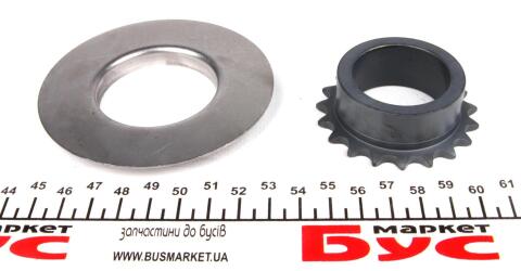 Комплект ланцюга насосу масляного Renault Master 2.5dci 01- (ланцюг+шестерня)