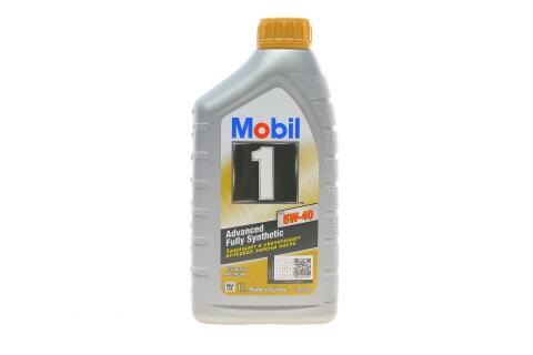 Масло 5W40 Mobil 1 FS (1L) (MB 229.3/VW 502 00/505 00/9.55535-M2/RN0710/RN0700/Porsche A40)