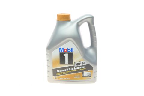 Масло 0W40 Mobil FS (4L) (MB 229.5/MB 229.3/VW502.00/Porsche A40)