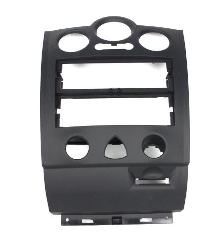 Накладка панелей приладів Renault Megane II (черна) (правий руль)