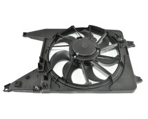 Вентилятор радіатора у корпусі (+AC) (320W, d=380mm) тип Bosch Renault Logan I / Sandero I