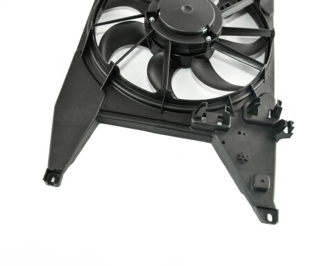 Вентилятор радіатора у корпусі (+AC) (320W, d=380mm) тип Bosch Renault Logan I / Sandero I Вентилятор радіатора у корпусі (+AC) (320W, d=380mm) тип Bosch Renault Logan I / Sandero I