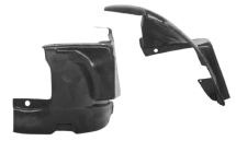 Підкрилки передні (R, правий) ззаду Renault Trafic II + Opel Vivaro A 01->14