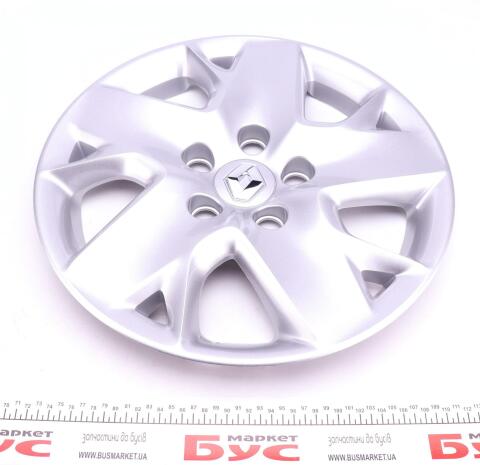 Ковпак диска колісного Renault Scenic/Megane 09- R16 silver clair