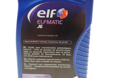 Трансмісійна олива ELF Elfmatic J6, 1 літр