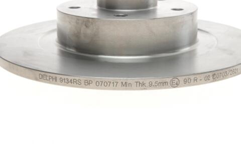 Диск гальмівний (задній) Renault Scenic III 2.0dCi 09- (290х11) (+ABS) (з підшипником)