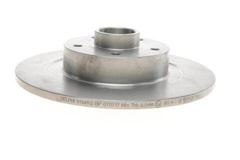 Диск гальмівний (задній) Renault Scenic III 2.0dCi 09- (290х11) (+ABS) (з підшипником)