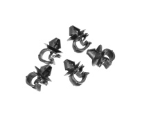 Затискач кріплення лапки капота (пластиковий) - КОМПЛЕКТ 5ШТ. Renault Dokker / Renault Lodgy