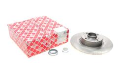 Диск тормозной (задний) Renault Scenic II/Megane II 03-10 (270х10) (+ABS) (с подшипником) Диск тормозной (задний) Renault Scenic II/Megane II 03-10 (270х10) (+ABS) (с подшипником)