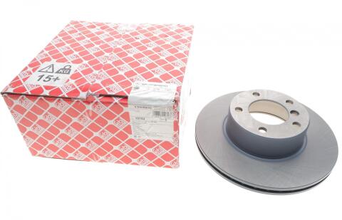 Диск тормозной (передний) BMW 5 (E39) 95-04 (296x22)