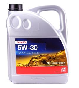 Моторна олива FEBI BILSTEIN Long Life 5W-30, 5 літрів