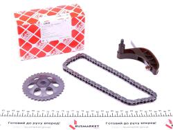 Комплект ланцюга насосу масляного Skoda Fabia/Roomster 1.2i 03-15 (66z) (ланцюг+натяжник+Зірочка) Комплект ланцюга насосу масляного Skoda Fabia/Roomster 1.2i 03-15 (66z) (ланцюг+натяжник+Зірочка)
