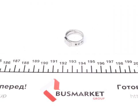 Хомут зажимной металлический универсальный (16-19,2/7мм)