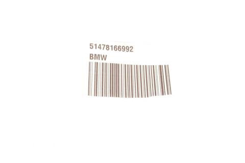 Кліпса кріплення решітки радіатора BMW 5 (E39) 95-04
