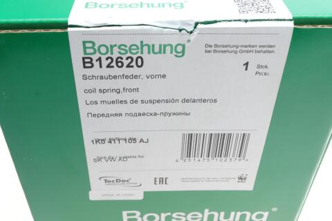 Пружина (передня) Audi A3 1.2TSI 10-13/VW Golf 03-13 (OE VAG) Пружина (передня) Audi A3 1.2TSI 10-13/VW Golf 03-13 (OE VAG)