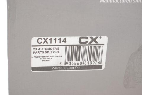 Підшипник маточини (задньої) Citroen C4/Peugeot 4008 12-