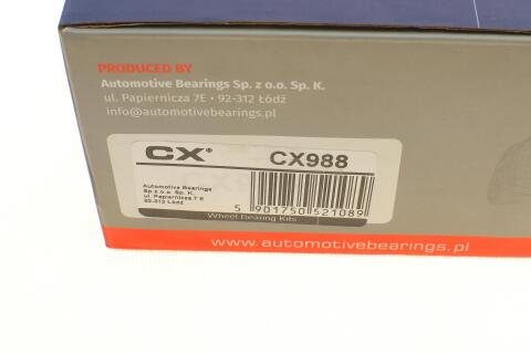 Підшипник маточини (задньої) Peugeot Partner 98- (+ABS)