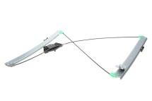 Склопідіймач (передній) Audi A4 00-08 (R) (електро) (без моторчика) Склопідіймач (передній) Audi A4 00-08 (R) (електро) (без моторчика)