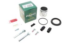 Ремкомплект супорта (переднього) Peugeot 406 95-04 (d=57mm)(Lucas)(+1 поршень/направляюча) SuperKit