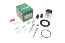 Ремкомплект супорта (переднього) MB C-class (W203) 00- (d=57mm) (Lucas) (+поршень/направляюча) SuperKit