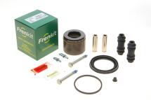Ремкомплект супорта (переднього) Jeep Grand Cherokee/Wrangler 95-07 (d=66mm) (+поршень) (TRW) (+поршень/направляюча) SuperKit