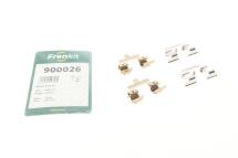 Планка суппорта (заднего) прижимная (к-кт) Renault Koleos 09-/Nissan Qashqai/X-Trail 07-13 (Akebono)