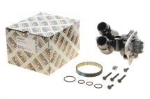 Насос воды Audi A3-A8 1.8TFSI/2.0TFSI/Skoda Octavia 1.8TSI/2.0RS/VW Golf V/VI 2.0TSI 06- (пластик)