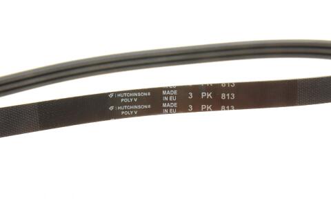 Ремінь генератора Renault Clio 1.4 90-98/Ford Sierra 1.8TD 88-93/Subaru Justy 1.3GX 95-03 (3PK813) Ремінь генератора Renault Clio 1.4 90-98/Ford Sierra 1.8TD 88-93/Subaru Justy 1.3GX 95-03 (3PK813)
