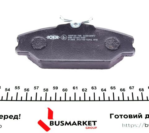 Колодки тормозные (передние) Renault Laguna I 93-01/Megane I 96-03/Safrane 92-00