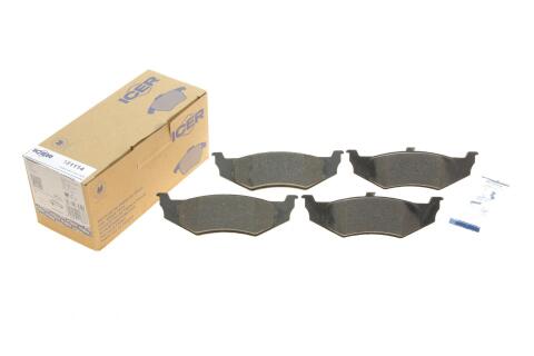 Колодки гальмівні (задні) Chrysler 300M 98-04/Neon 94-06/Cruiser 00-10/Voyager/Dodge Avenger 95-01