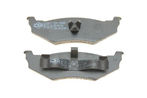 Колодки гальмівні (задні) Chrysler 300M 98-04/Neon 94-06/Cruiser 00-10/Voyager/Dodge Avenger 95-01