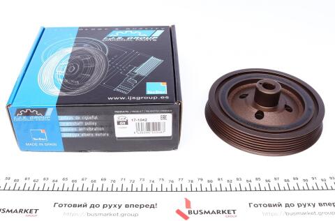 Шкив коленвала Ford Connect 1.8D 02- (6PK)