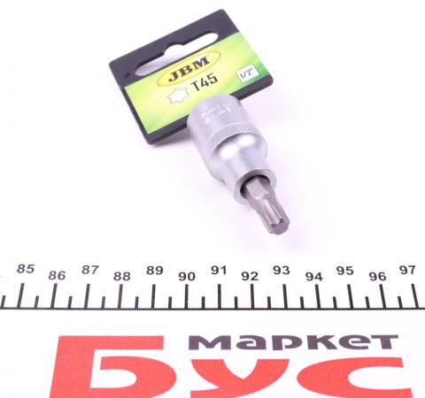 Головка 1/2" зі вставкою T45 Головка 1/2" зі вставкою T45