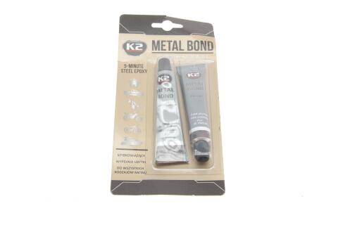 Клей двокомпонентний оксидний для металу Metal Bond (56g) Клей двокомпонентний оксидний для металу Metal Bond (56g)