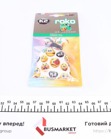 Освежитель воздуха салона Vinci Roko Happy Green Tea (25г)