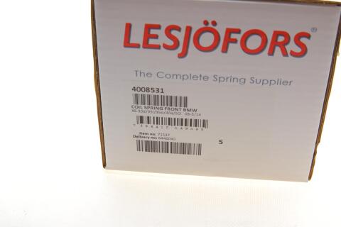 Пружина (передняя) BMW X6 (E71/E72) 30d/35i/40d/50i 08-14 (SUV) (без Adaptive Drive)