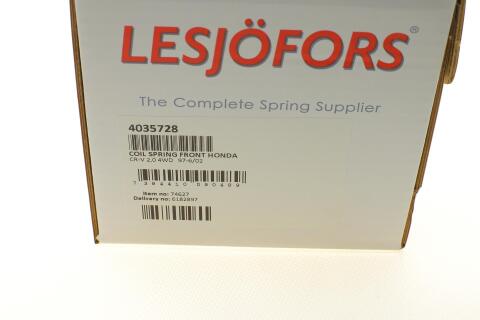 Пружина (передняя) Honda CR-V 2.0/2.0 16V 4WD 95-02 (SUV)