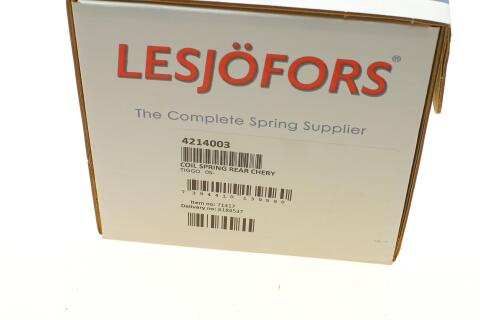 Пружина (задня) Chery Tiggo 1.6/2.4 05-10 (SUV)